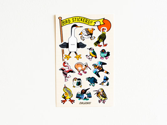 Bird Sticker Sheet
