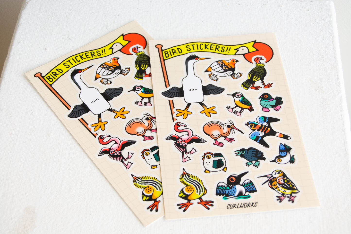 Bird Sticker Sheet