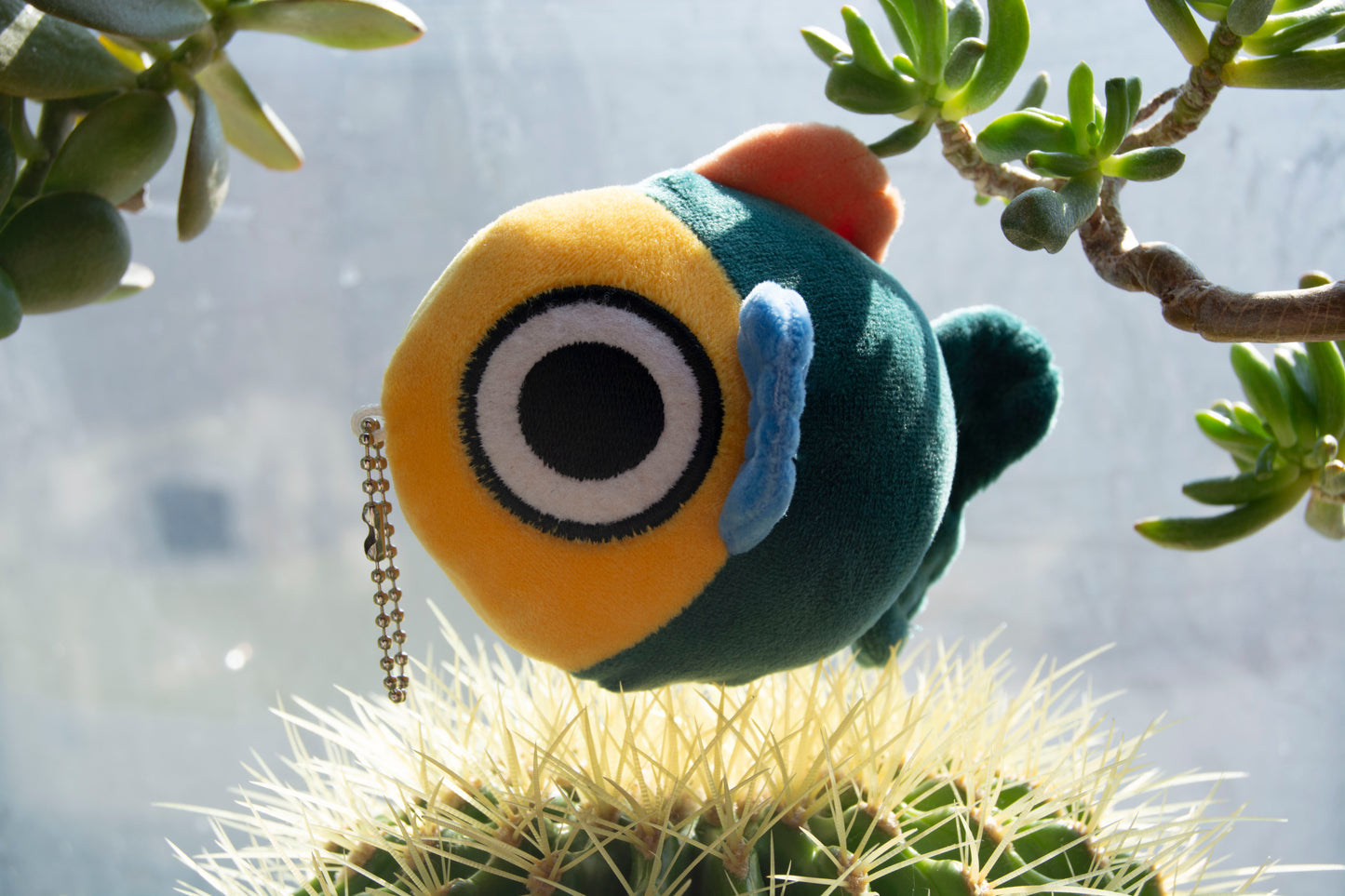 Mochi Fish Fry Plush Keychain