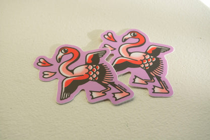 Flamingo Vinyl Sticker