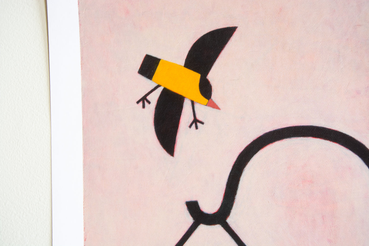 Clumsy Goldfinch Print