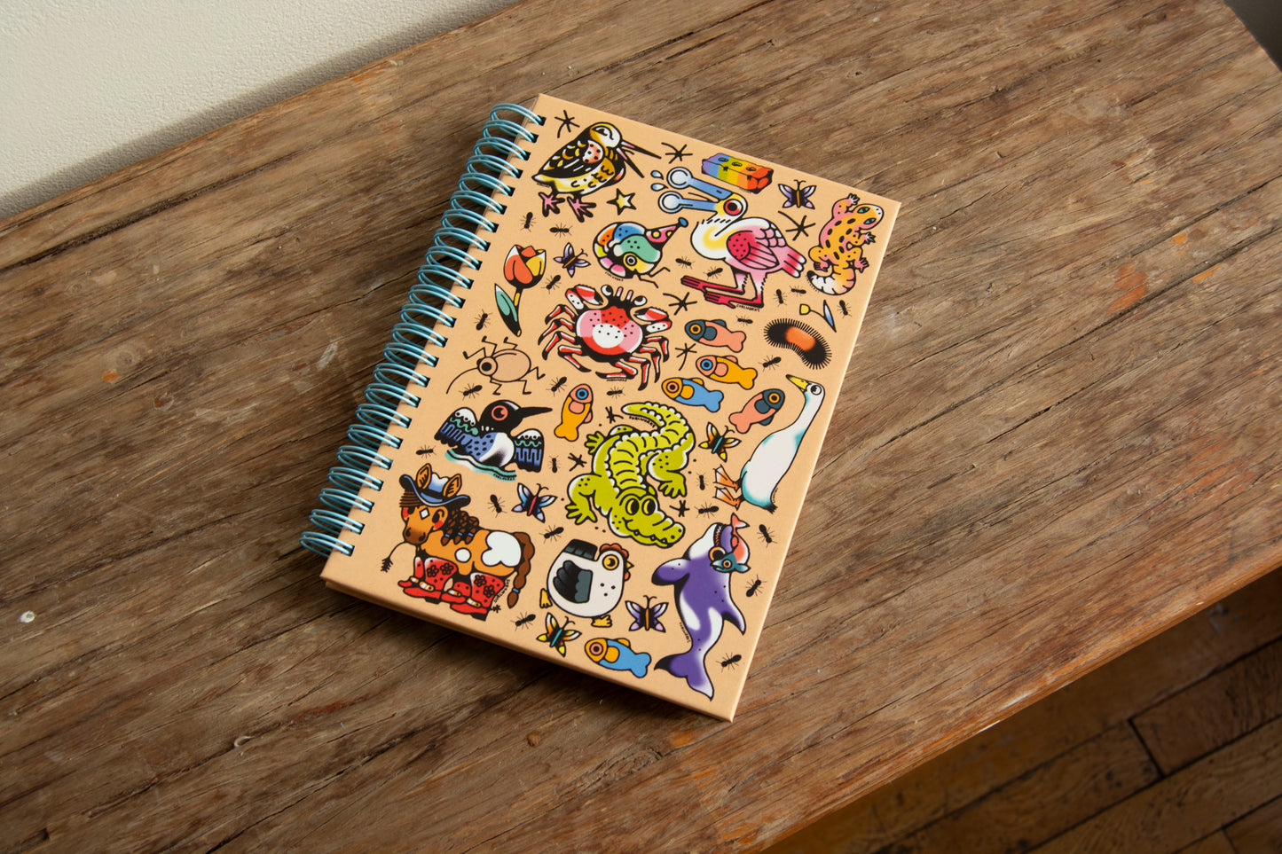 Menagerie Hardcover Sticker Collecting Book