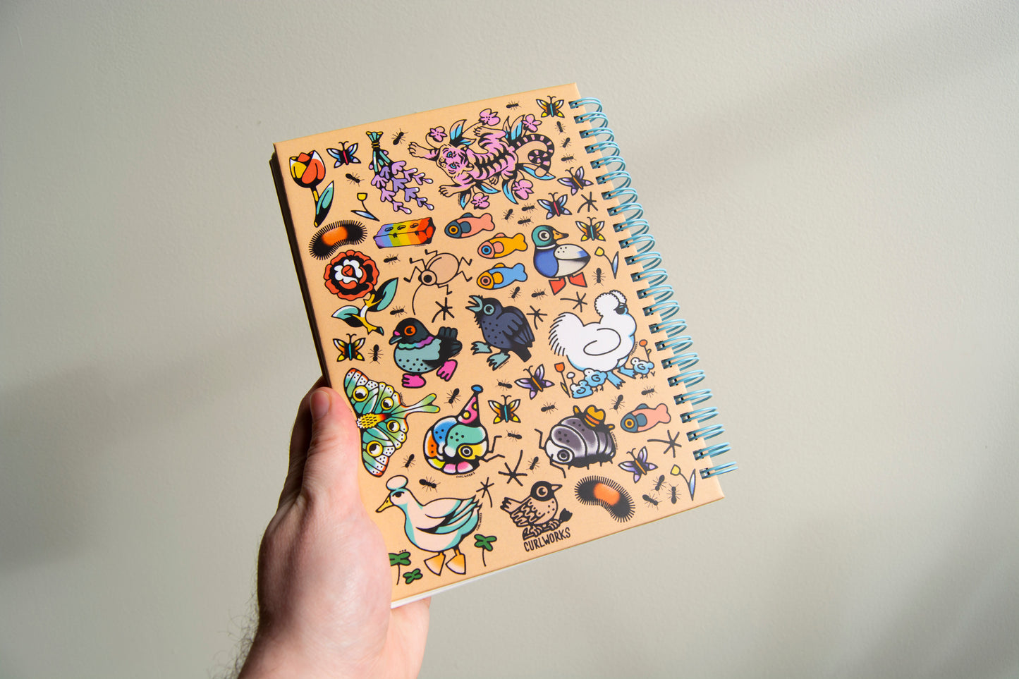 Menagerie Hardcover Sticker Collecting Book