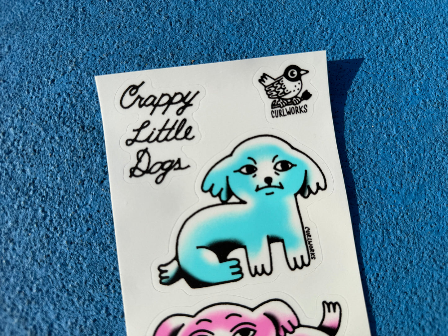 Crappy Little Dogs Sticker Sheet