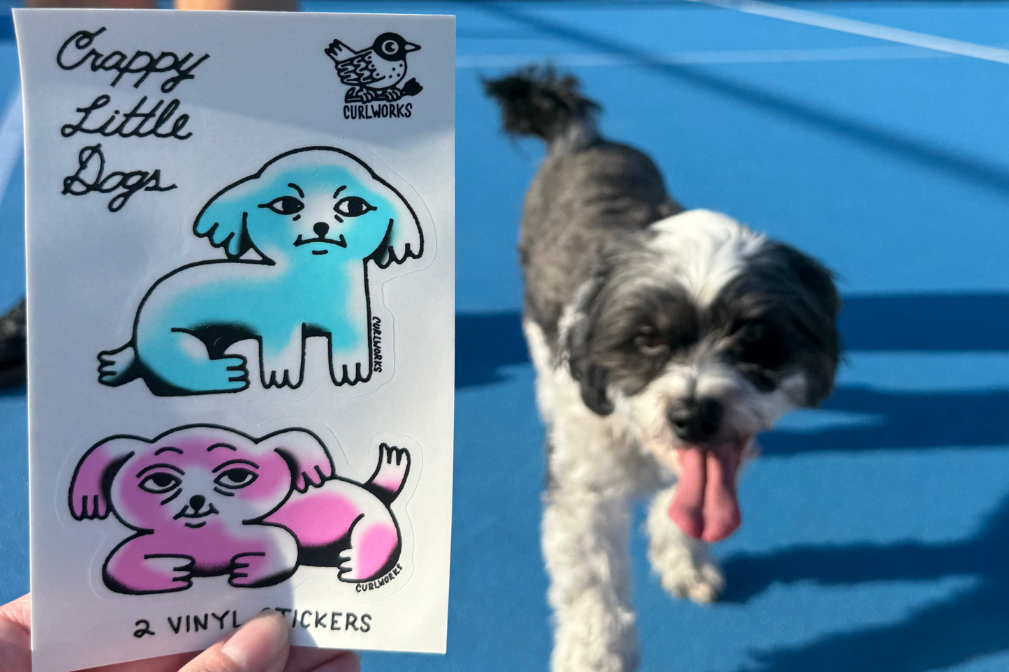 Crappy Little Dogs Sticker Sheet