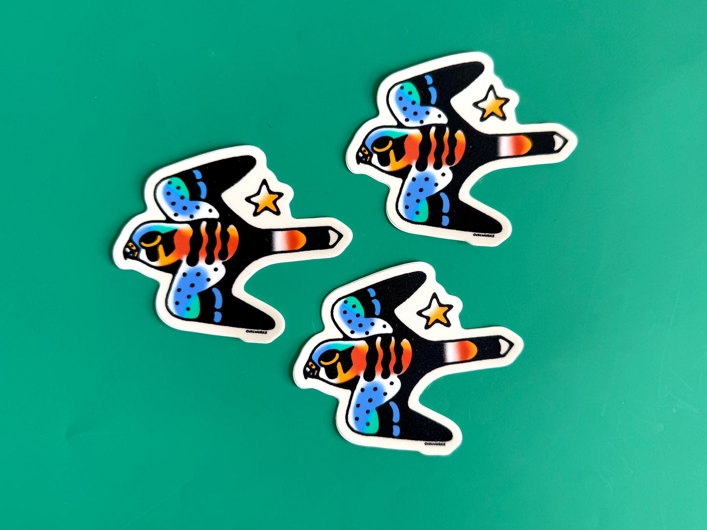 Kestrel Sticker