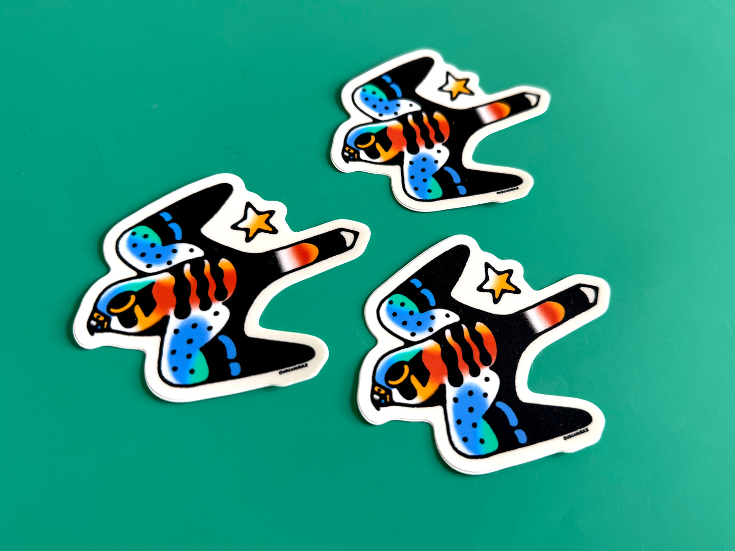 Kestrel Sticker