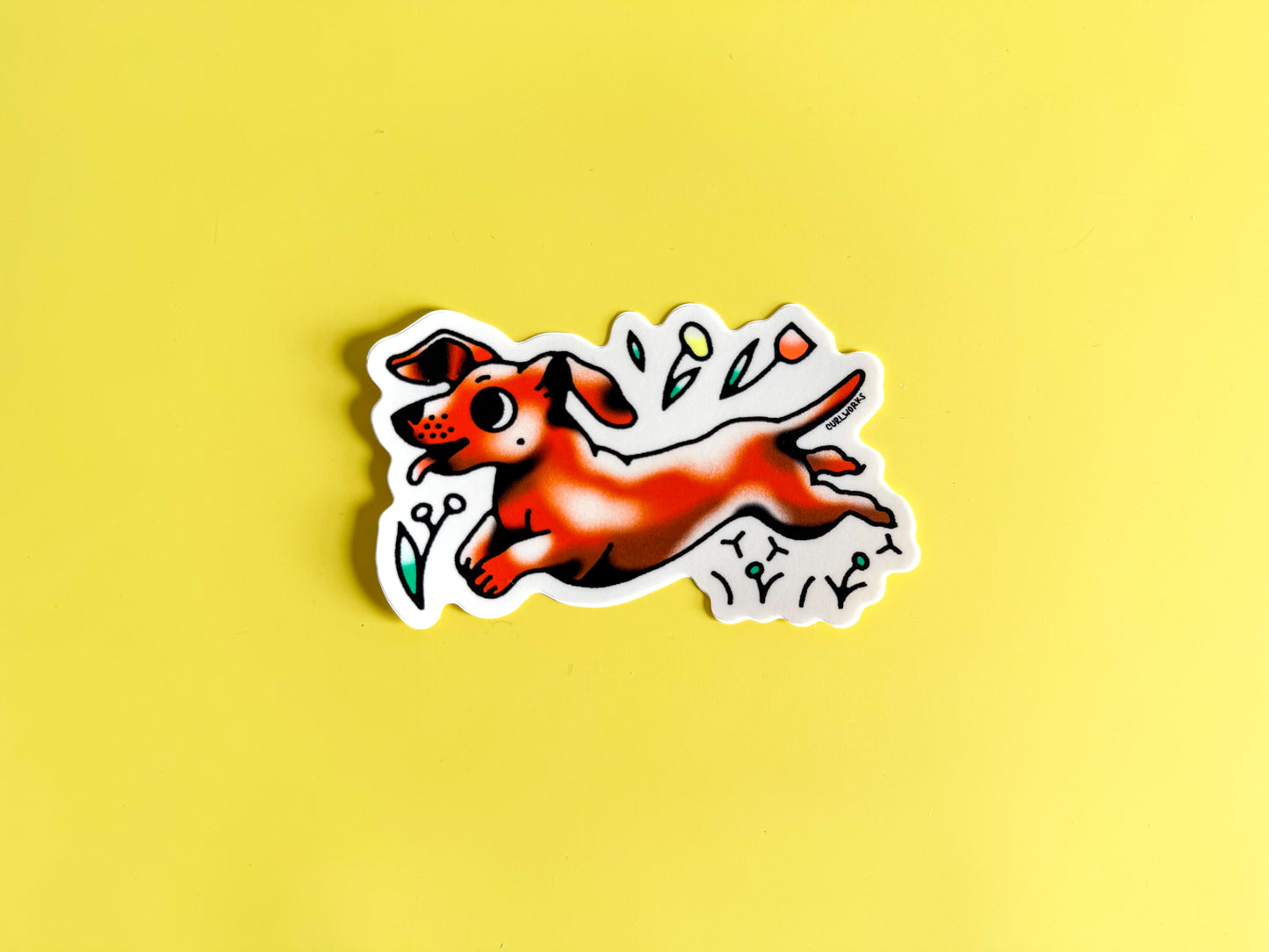 Weiner Dog Sticker