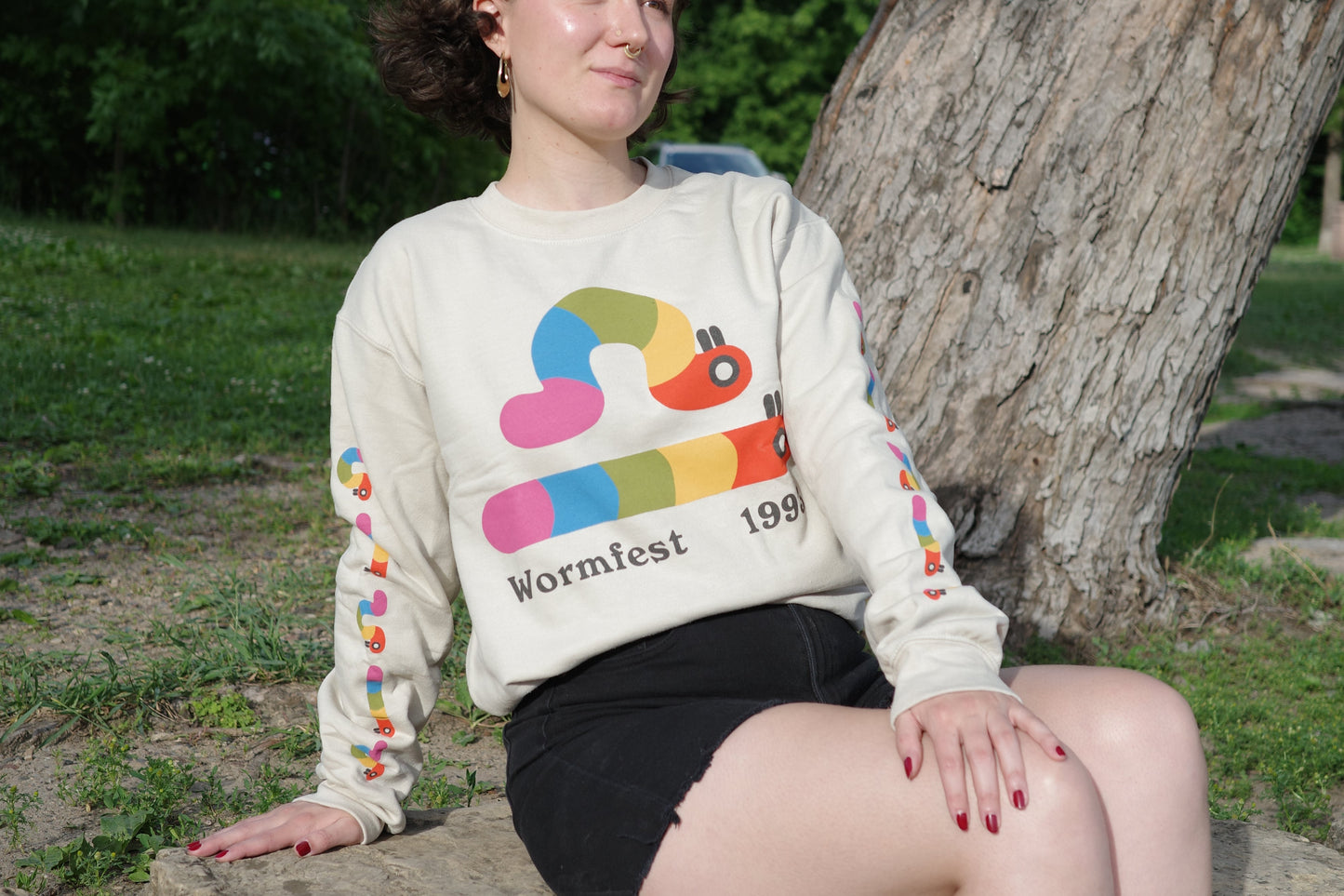 WORMFEST 1993 Crewneck Sweater