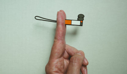 Cigarette Zipper Pull