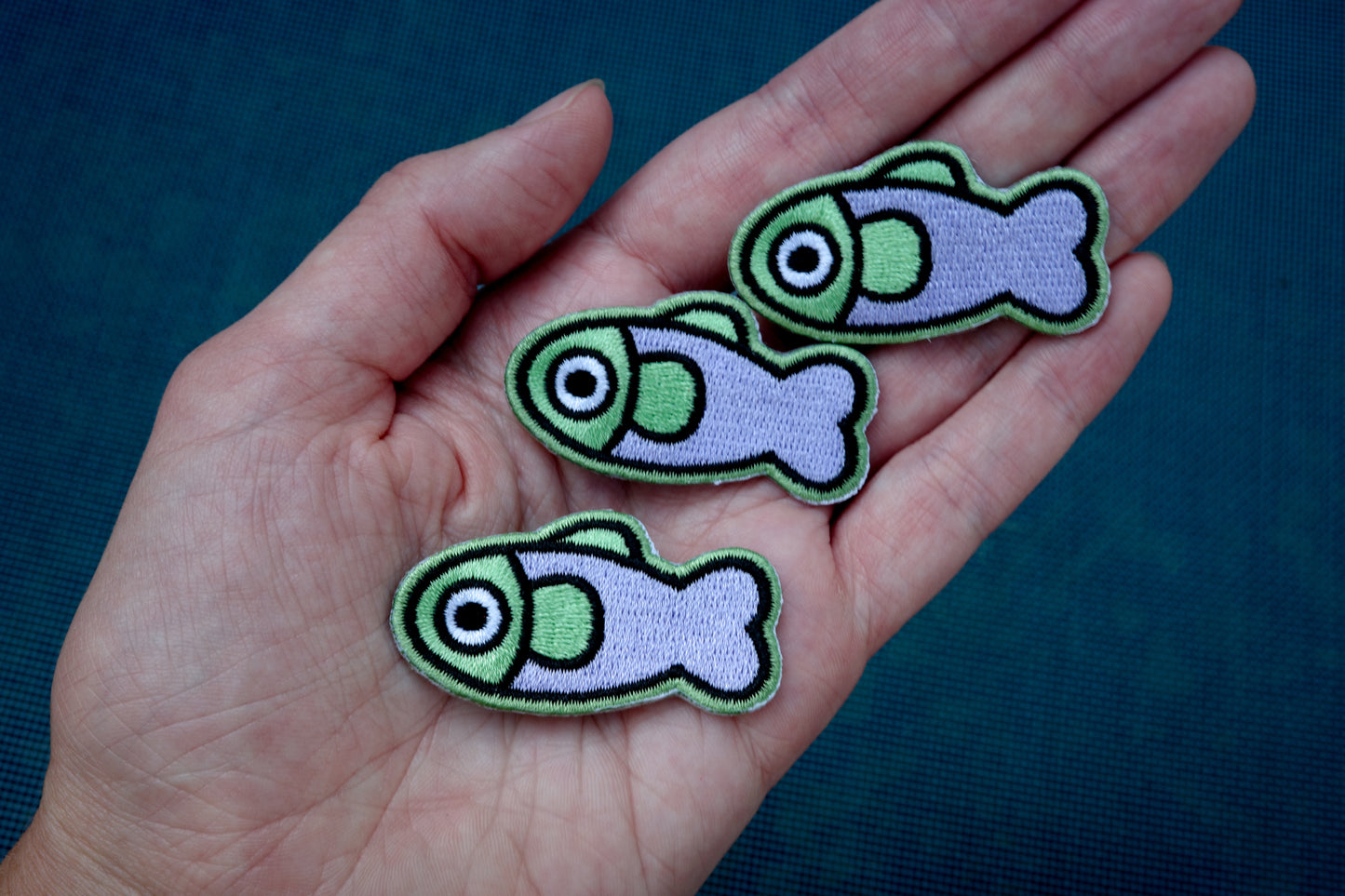 Lavender/Sage Fish Patch