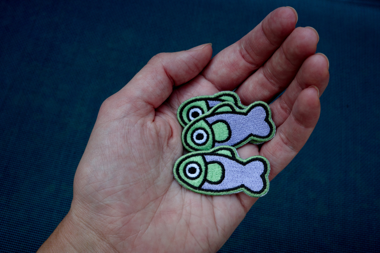 Lavender/Sage Fish Patch