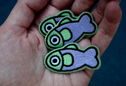 Lavender/Sage Fish Patch