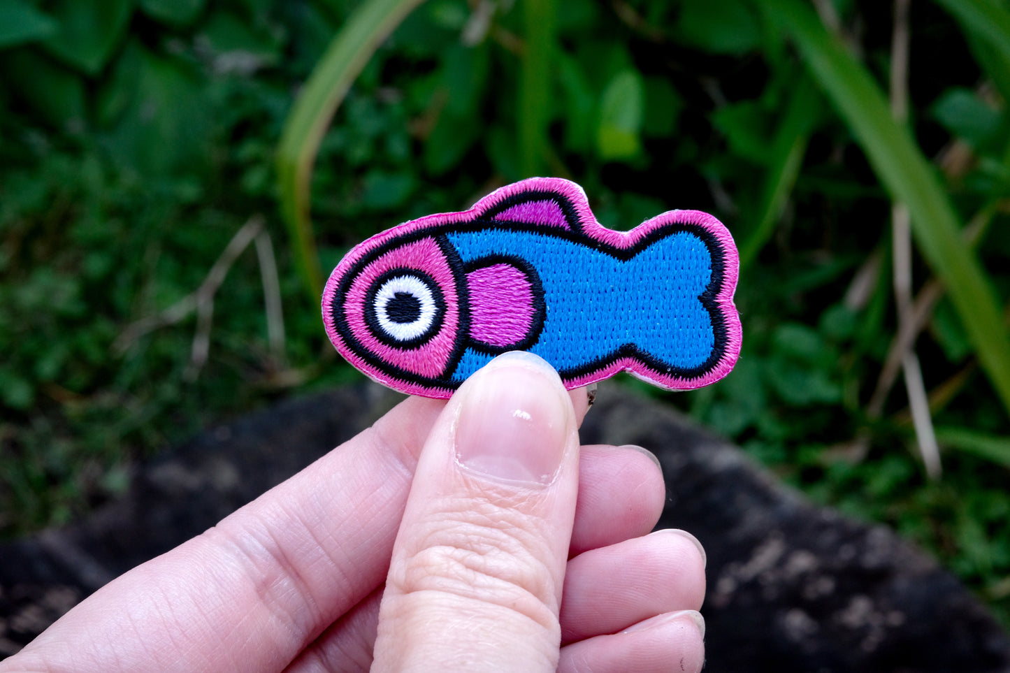 90's Throwback Fish Patch
