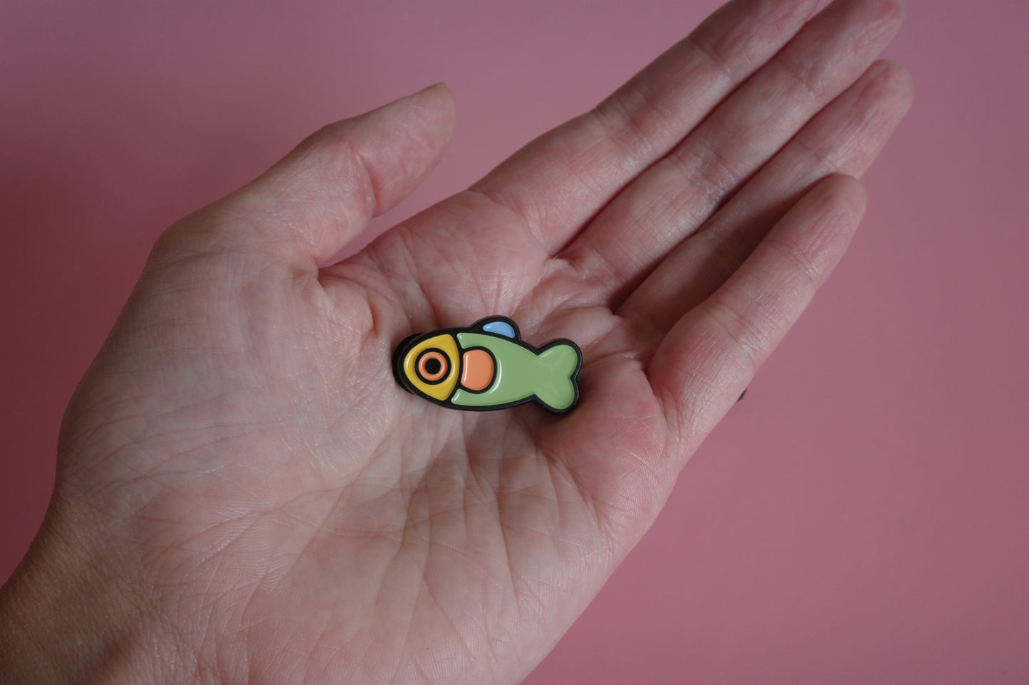 Fish Enamel Pin - Fruity