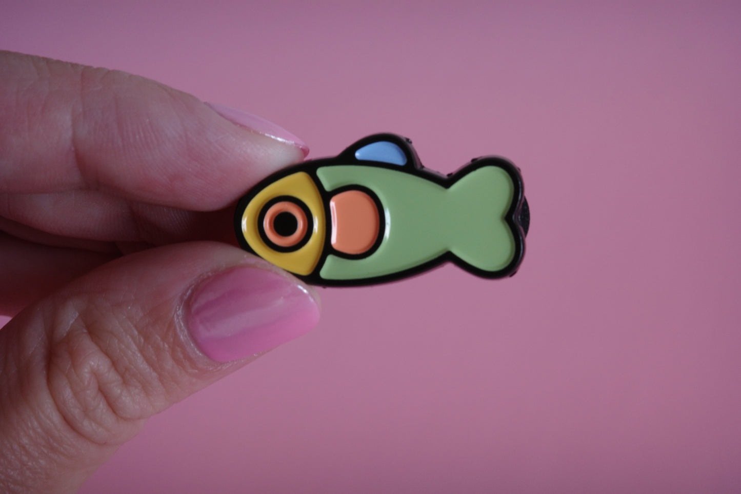 Fish Enamel Pin - Fruity