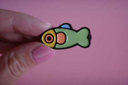 Fish Enamel Pin - Fruity