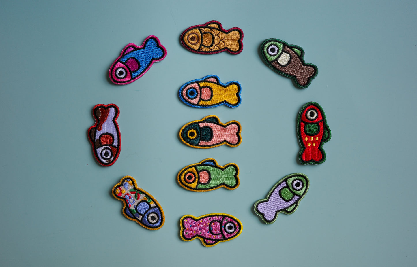 90's Throwback Fish Patch