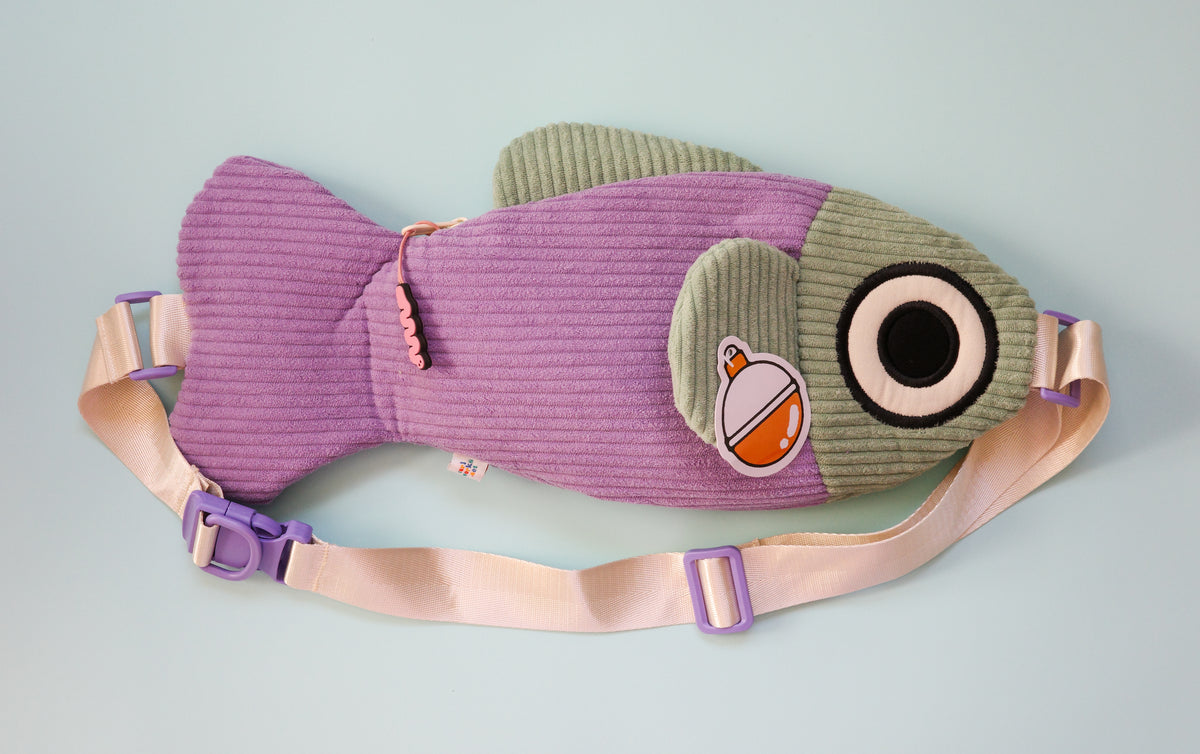 The Fish Bag - Lavender / Sage