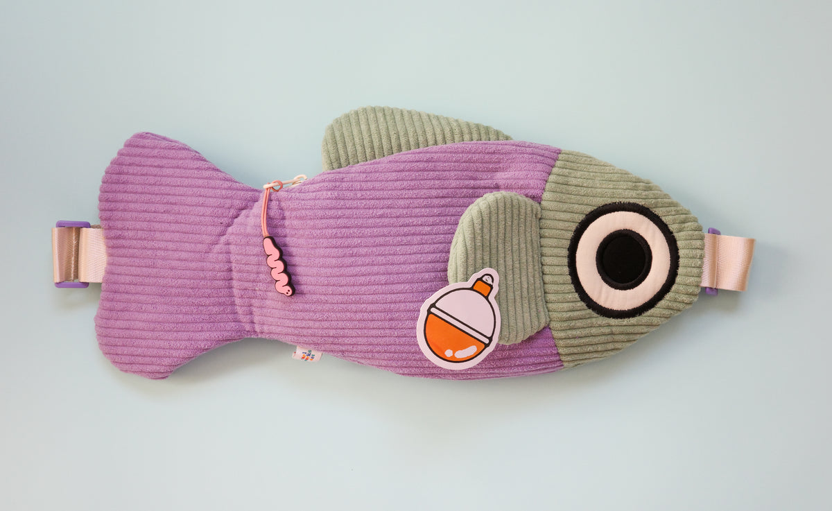 The Fish Bag - Lavender / Sage