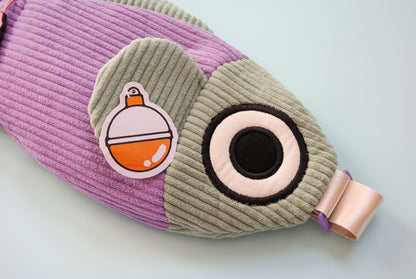 The Fish Bag - Lavender / Sage