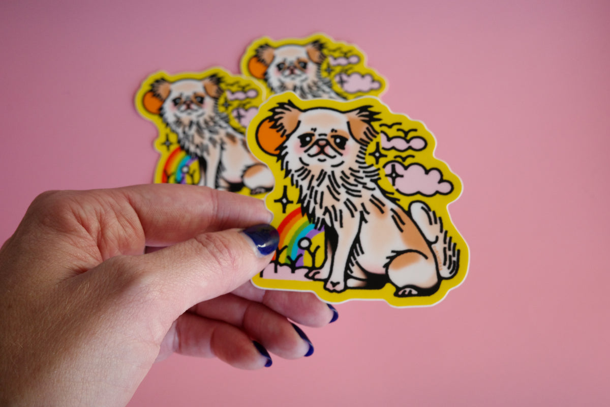 Pigeon The Dog Sticker