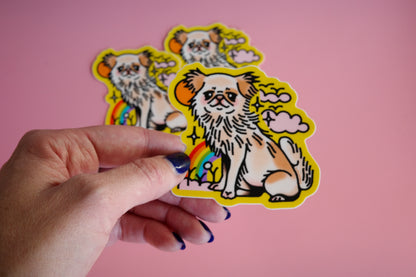 Pigeon The Dog Sticker